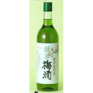 画像: 紀州緑茶・梅酒（７２０ｍｌ）